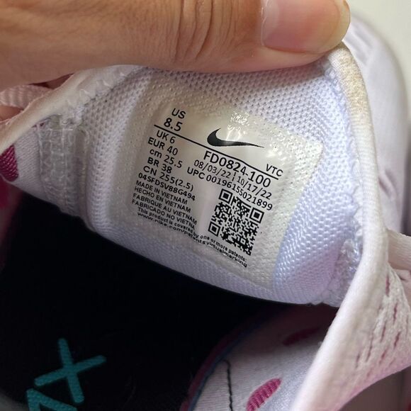 Nike Air Max 270 Shoes FUSCHIA Dream/Bright White/Crimson FD0824-100 Size 8.5 - Picture 9 of 9